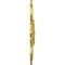 Ekena Millwork Katheryn Ceiling Medallion, Hand-Painted Rich Gold, 18 1/8"OD x 1 1/4"P CM18KARGS - alternate 3